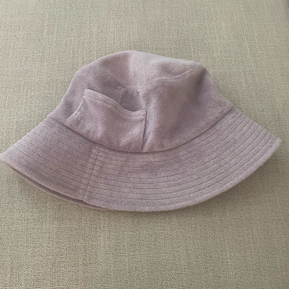Lack of Color purple bucket hat